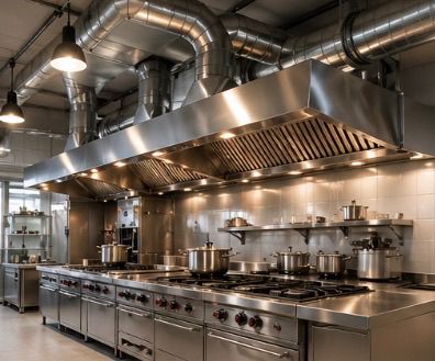 Professionele afzuiginstallatie horeca